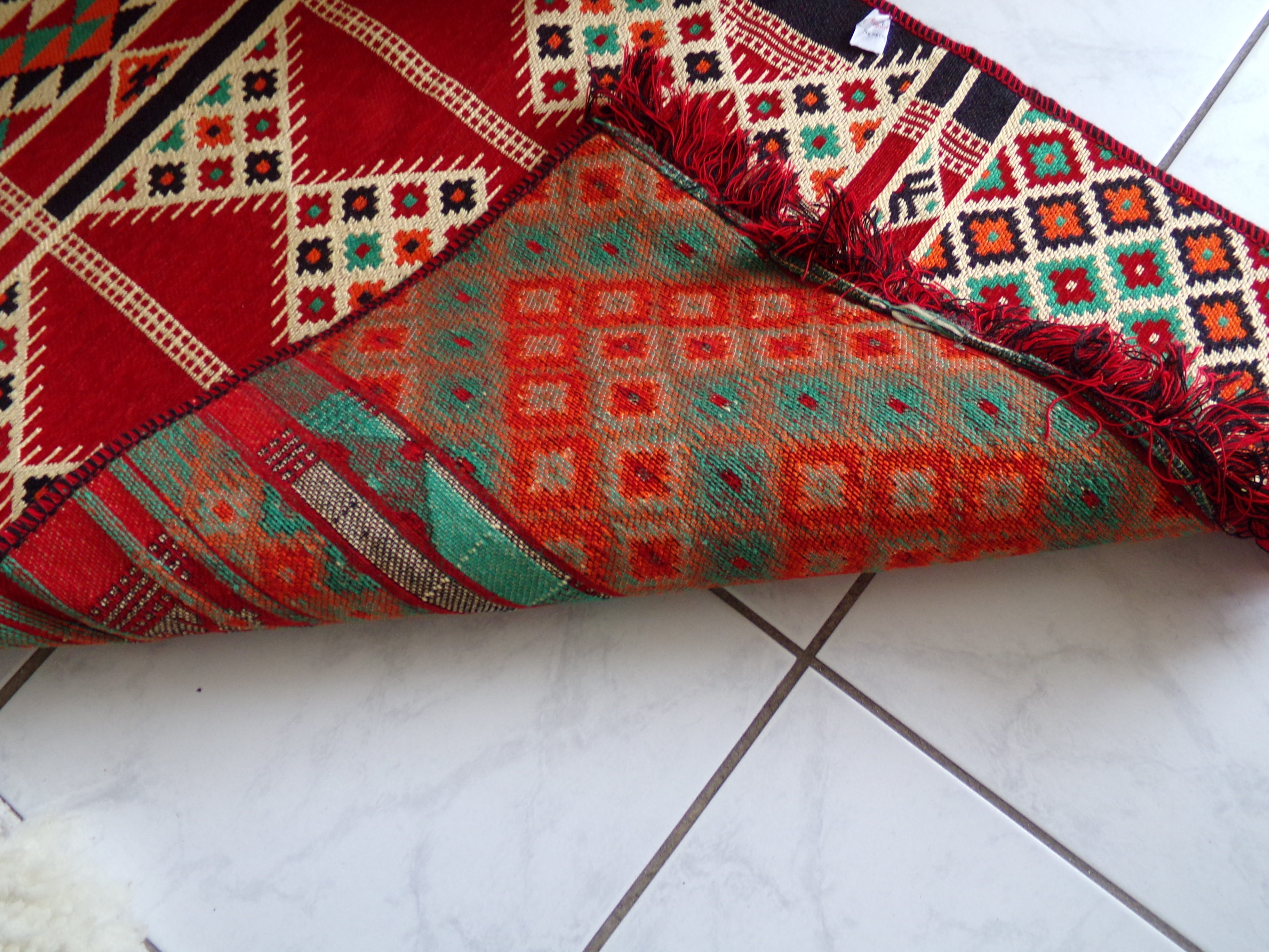 Orientalischer Teppichläufer-, handgewebter Teppich Läufer, dekorativ 