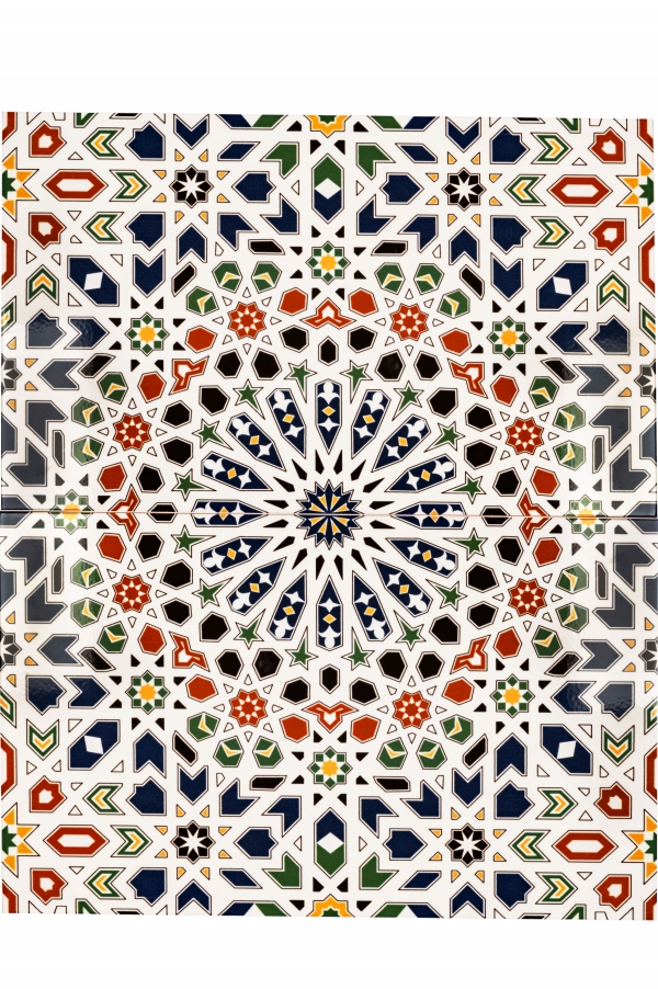 Orientalische Bordüre für Wandfliese