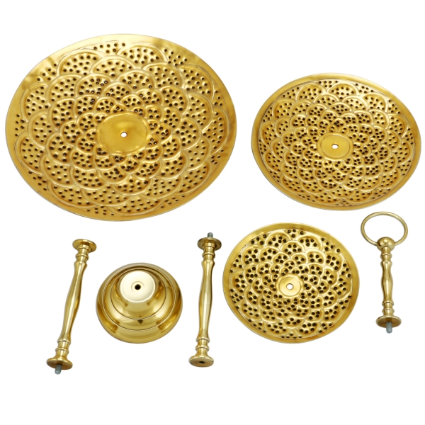 Orientalische Etagere Cupcake Ständer Gold