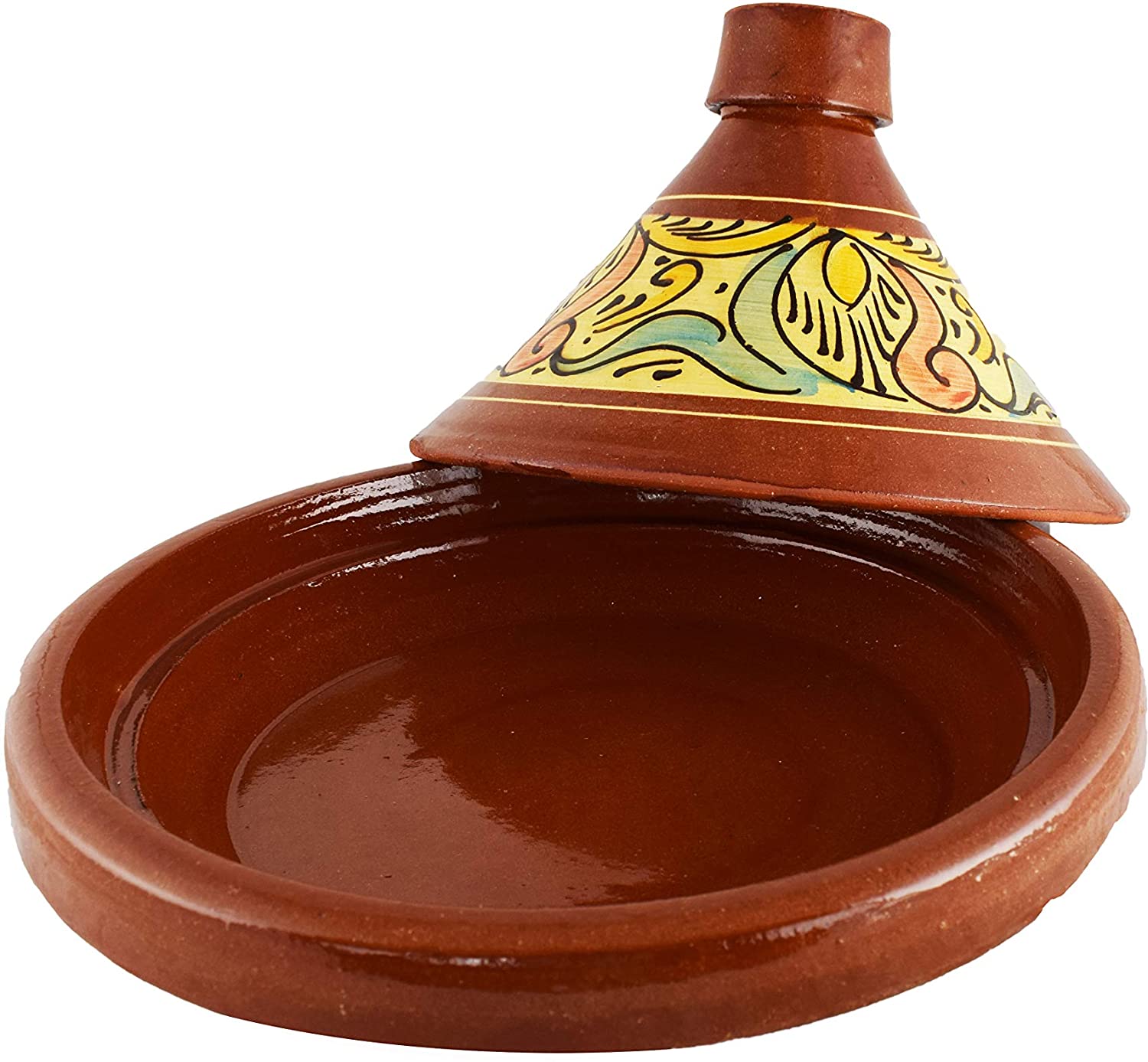 Marokkanischer Tajine Topf  mit Kochbuch