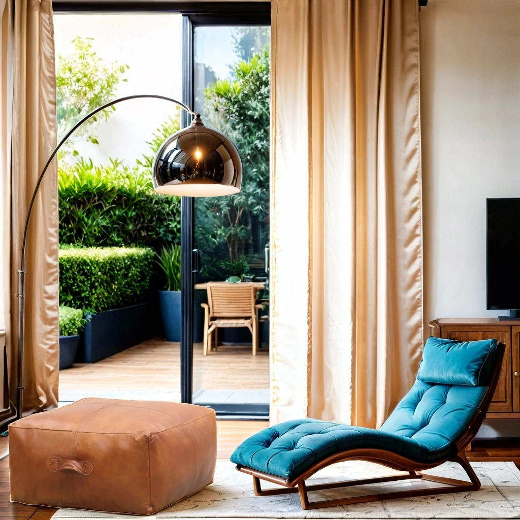 Marokkanisches Leder-Sitzkissen