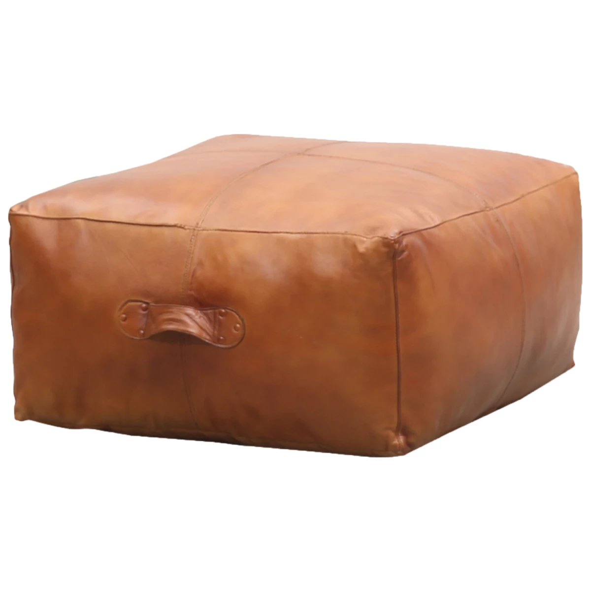 Marokkanisches Leder-Sitzkissen