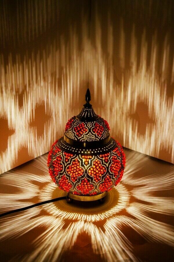 Orientalische Nachttischlampe Handarbeit gefertigte