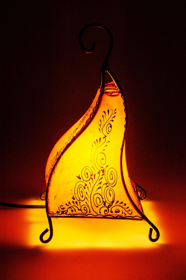 Märchenhafte, orientalische Tischlampe